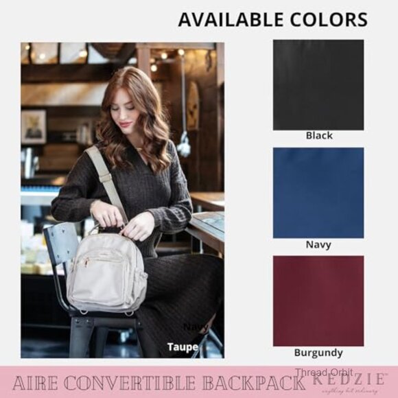 Convertible Backpack Crossbody Purse Adjustable Strap Travel Carry On Bag main image 4